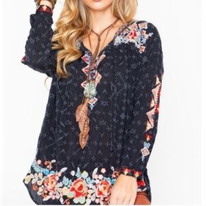 Johnny Was Gina Embroidered Tunic